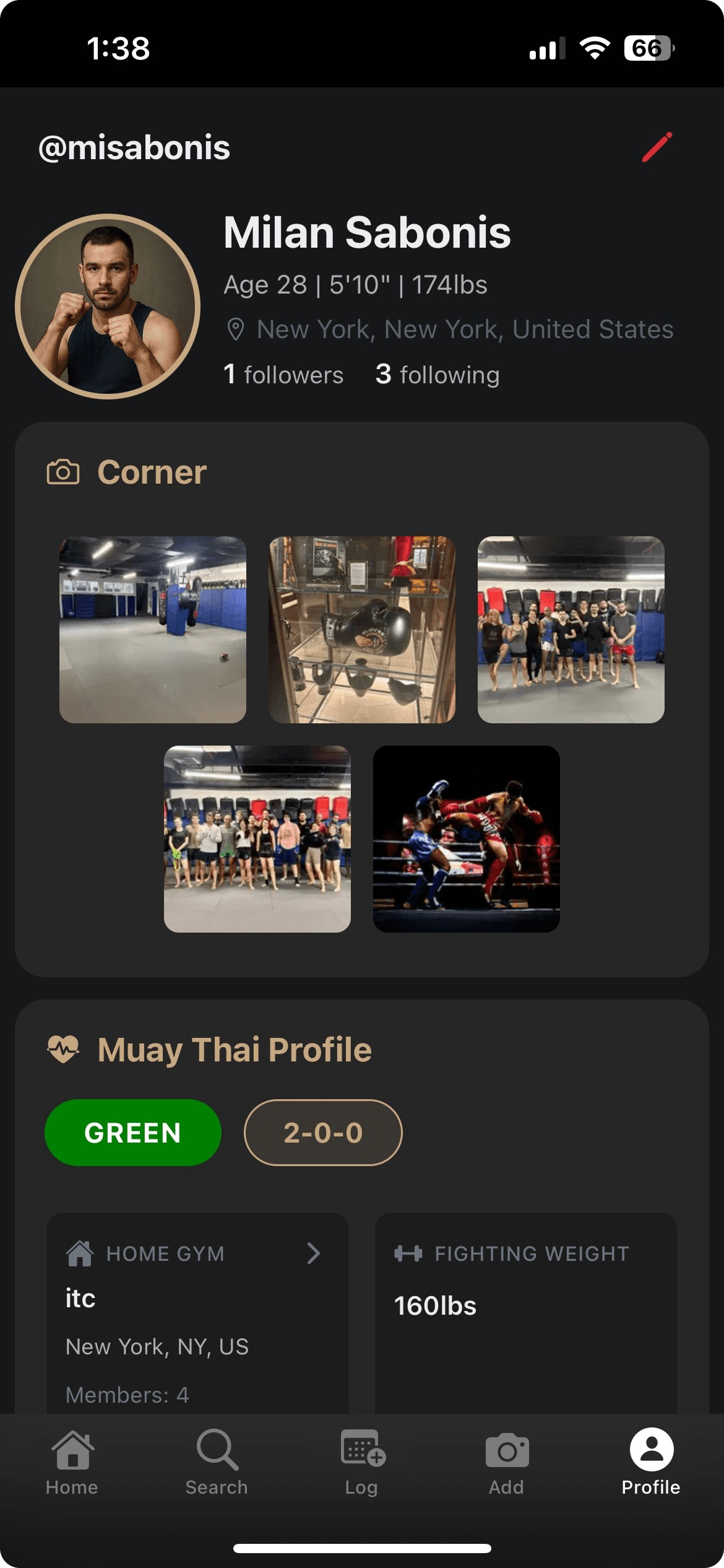 ClinchNation Profile - Your martial arts identity