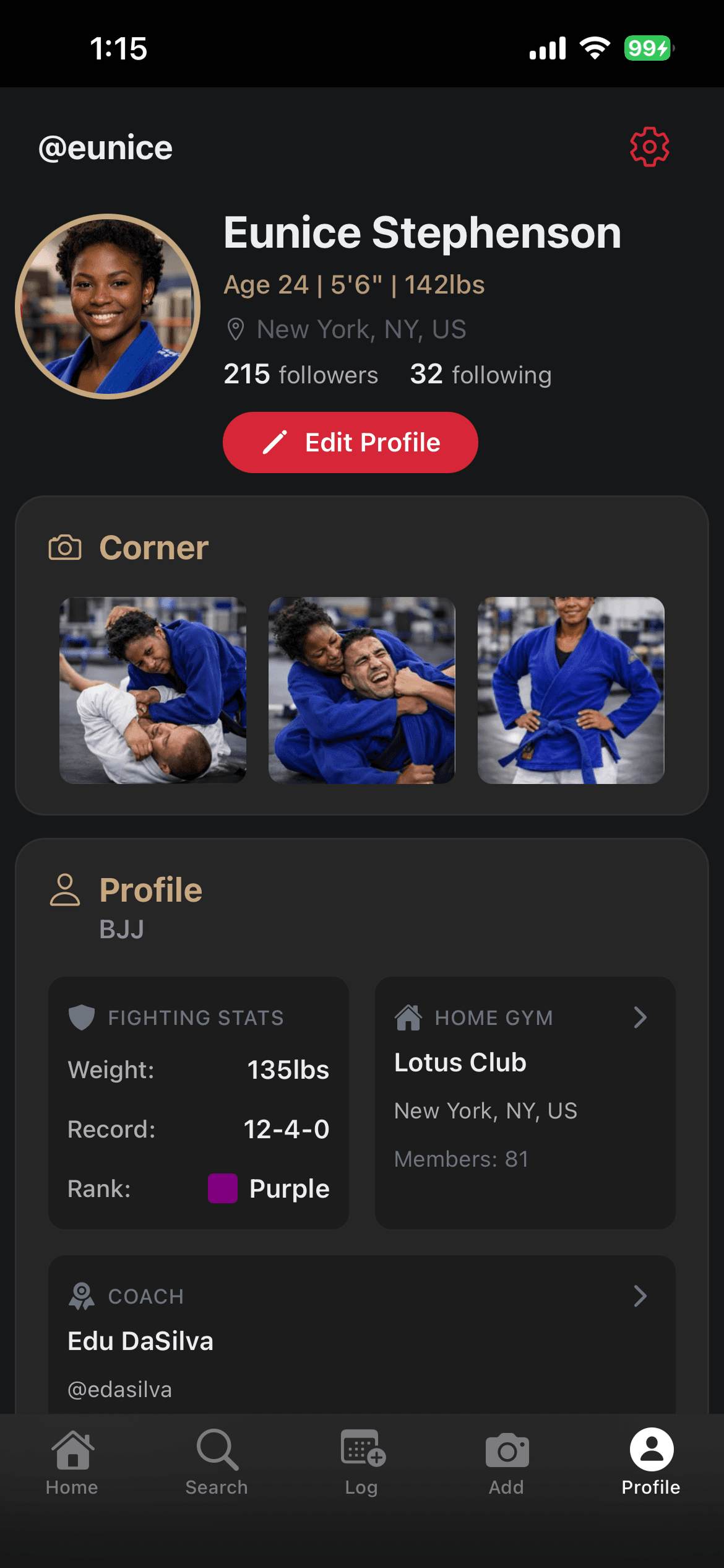 ClinchNation Profile - Your martial arts identity